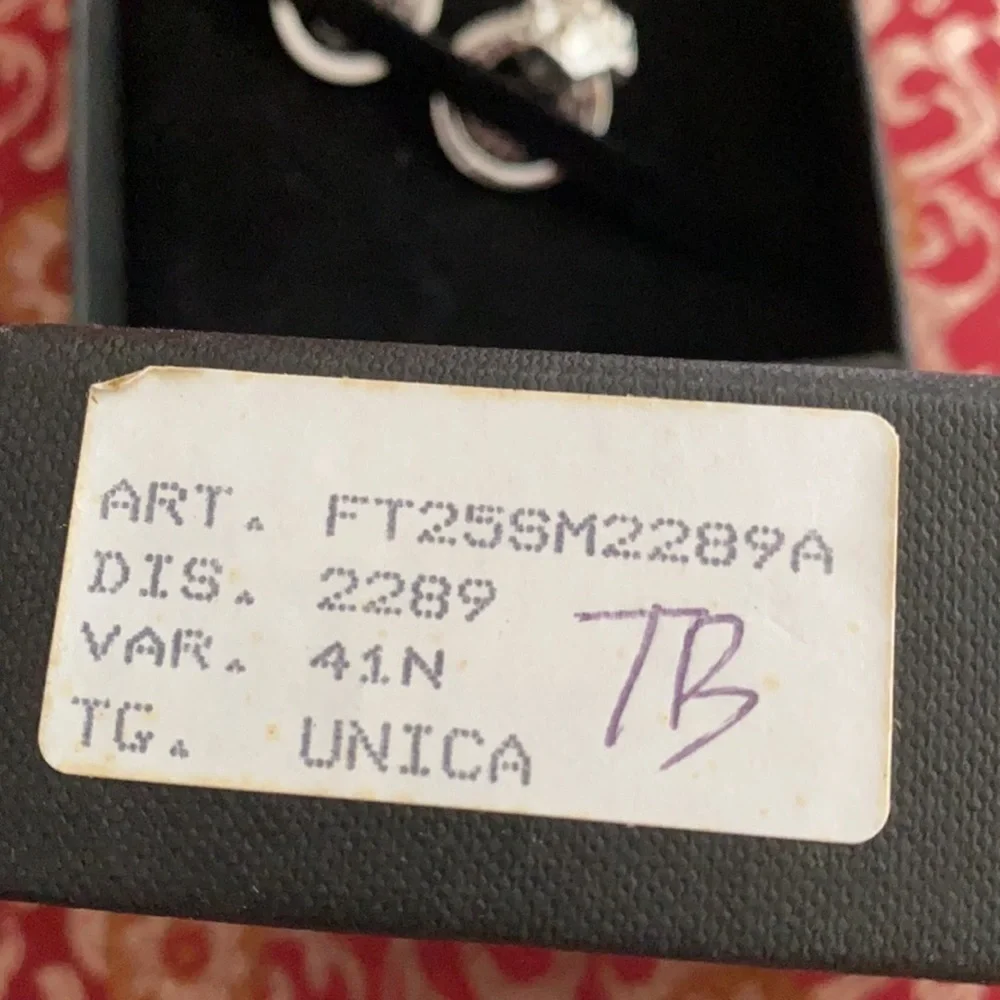 Versace Rhinestone Earrings - Picture 7 of 8